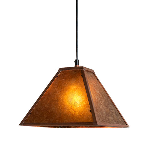 Meyda Tiffany 239295 One Light Pendant, Vintage Copper