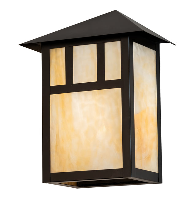 Meyda Tiffany 239404 One Light Wall Sconce, Craftsman Brown