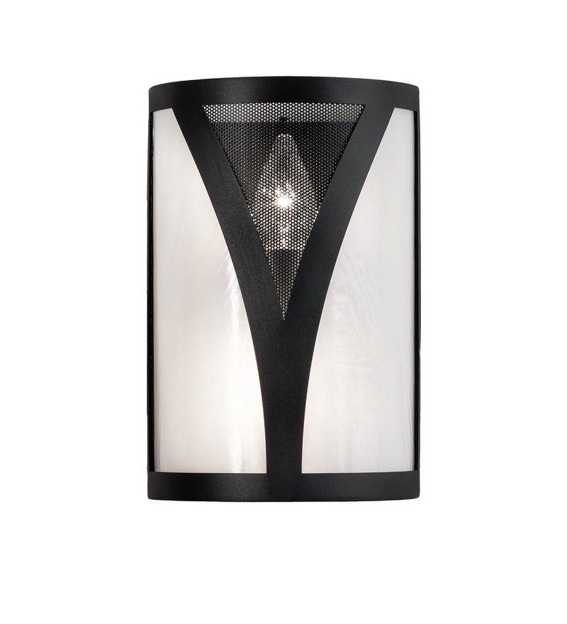 Meyda Tiffany 239523 LED Wall Sconce, Black Tex