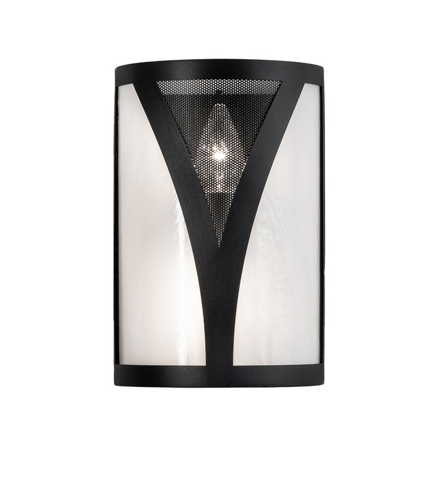 Meyda Tiffany 239523 LED Wall Sconce, Black Tex