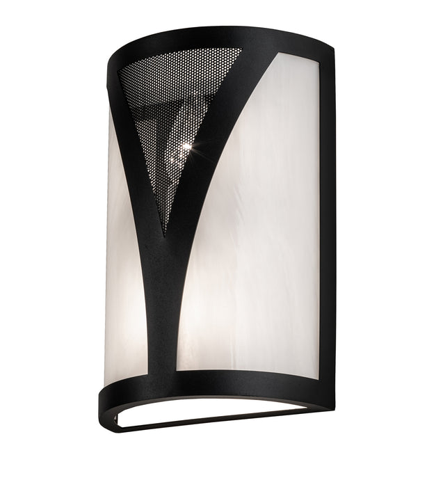 Meyda Tiffany 239523 LED Wall Sconce, Black Tex
