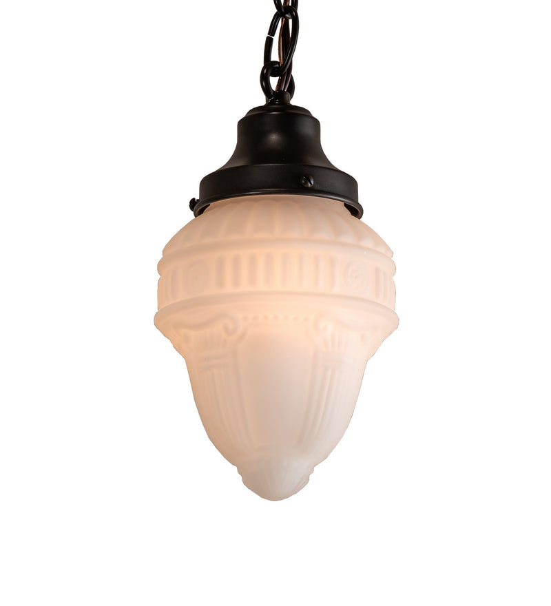Meyda Tiffany 239979 One Light Pendant, Craftsman Brown