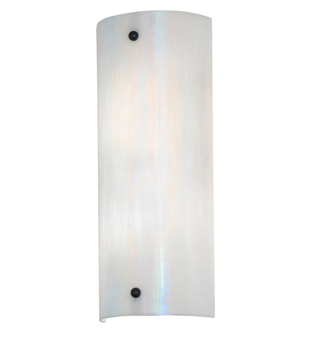 Meyda Tiffany 240008 Two Light Wall Sconce, Textured Black