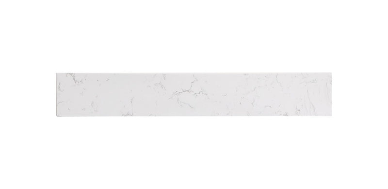 Elegant Lighting BS1124CW Backsplash, Calacatta White