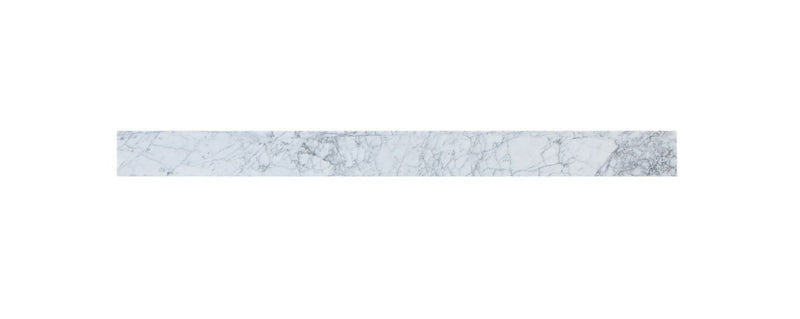 Elegant Lighting BS1248CRA Backsplash, Carrara White