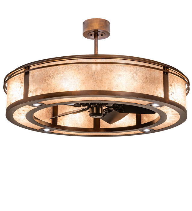 Meyda Tiffany 240372 16 Light Chandel-Air, Vintage Copper