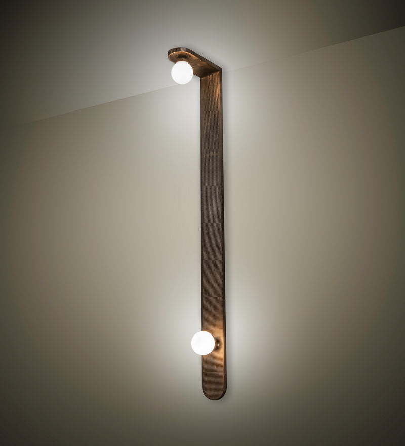 Meyda Tiffany 240858 LED Wall Sconce, Antique Copper