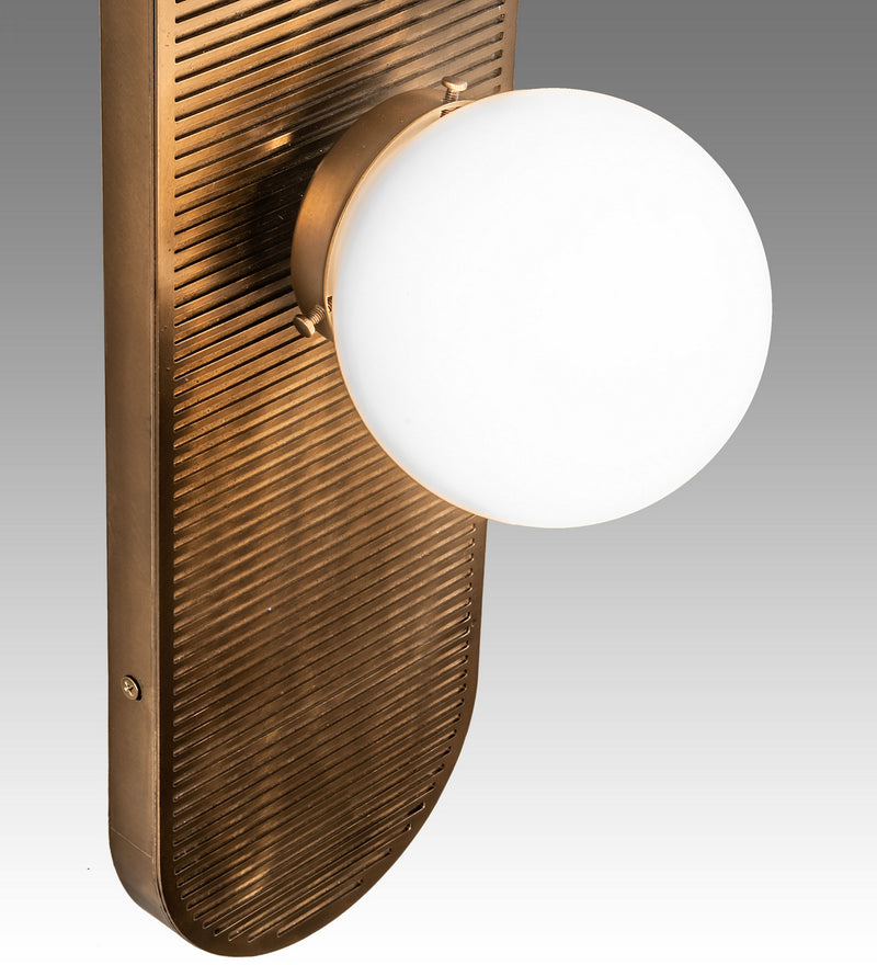 Meyda Tiffany 240859 LED Wall Sconce, Antique Copper