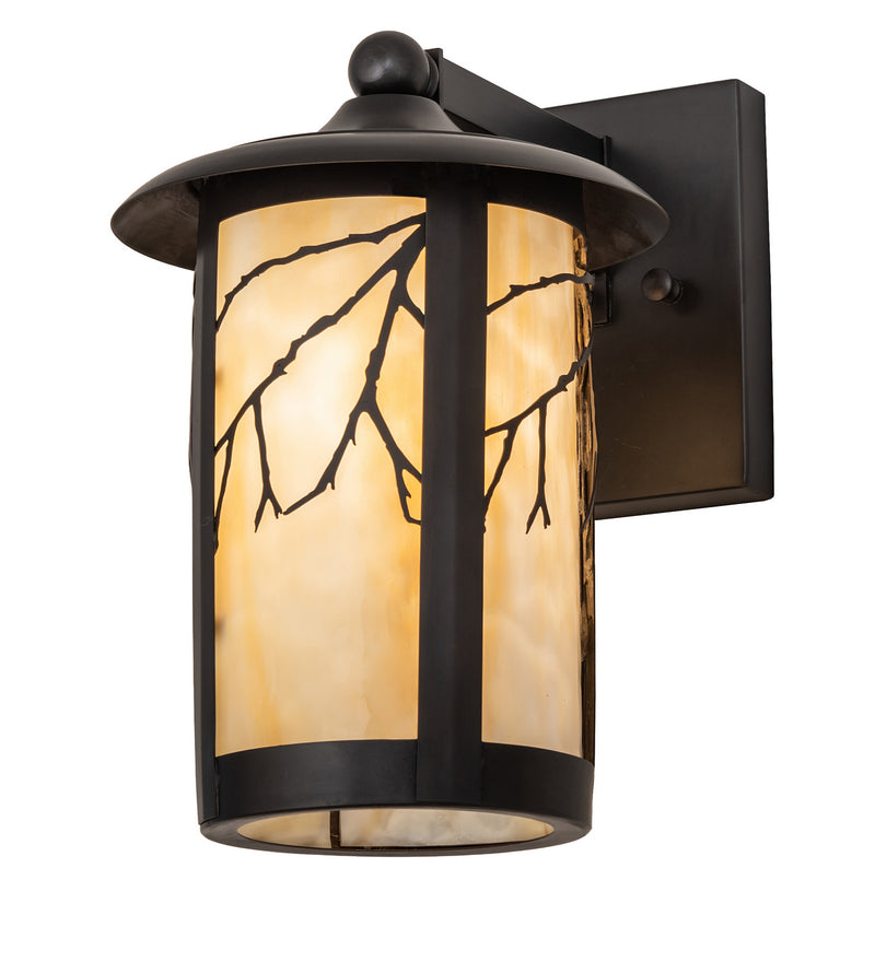 Meyda Tiffany 241274 One Light Wall Sconce, Craftsman Brown