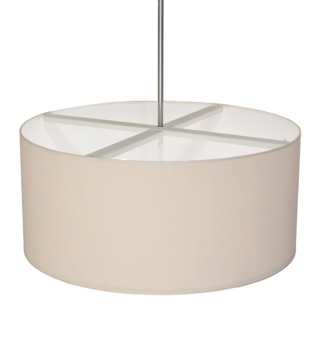 Meyda Tiffany 241353 Six Light Pendant, Nickel