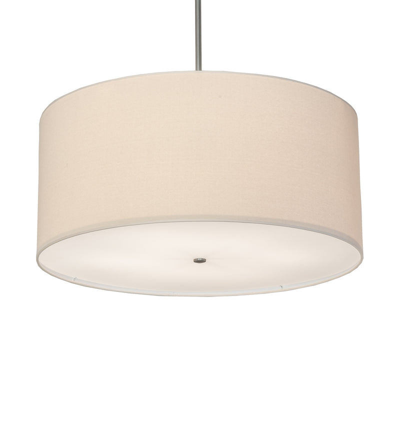 Meyda Tiffany 241353 Six Light Pendant, Nickel