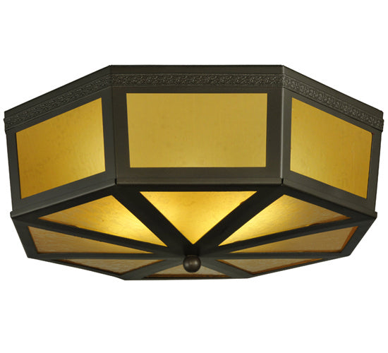 Meyda Tiffany 241395 LED Flushmount, Timeless Bronze