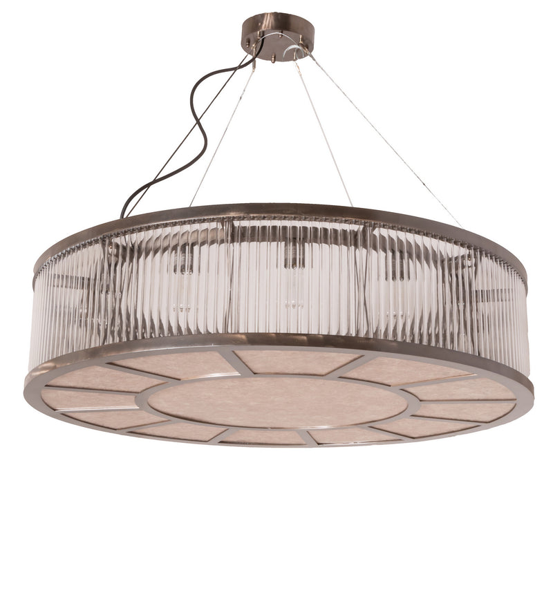 Meyda Tiffany 241565 12 Light Pendant, Transparent Pastel Black