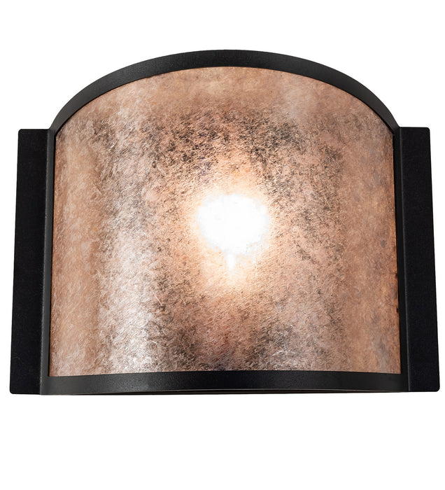 Meyda Tiffany 241954 One Light Wall Sconce, Textured Black