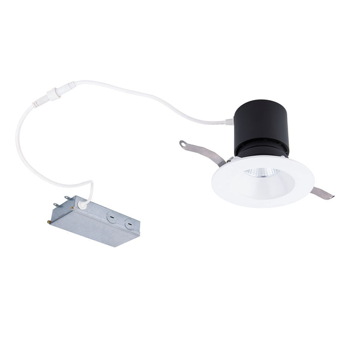 W.A.C. Lighting R3HRDR-F9CS-WT LED Remodel Downlight, White