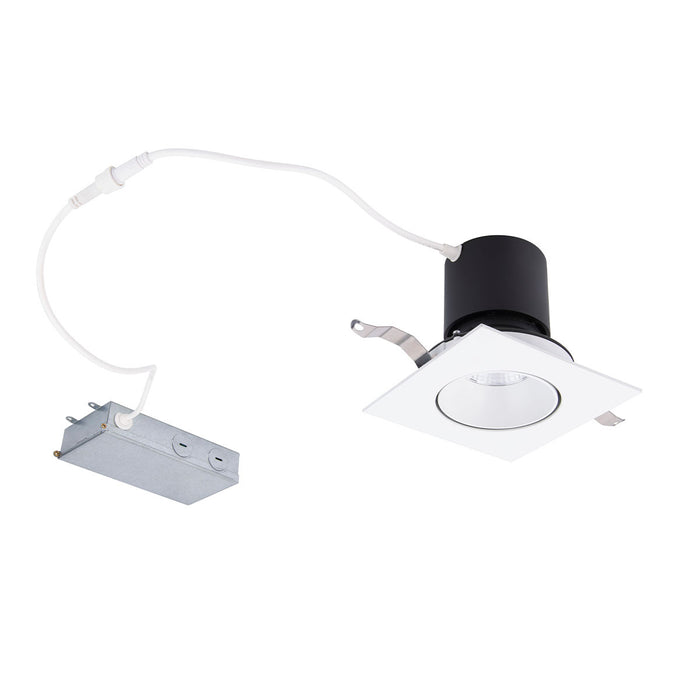 W.A.C. Lighting R3HSDR-F9CS-WT LED Remodel Downlight, White