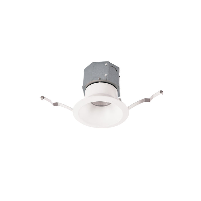 W.A.C. Lighting R4DRDR-F9CS-WT 4"Remodel Downlight 5CCT, White