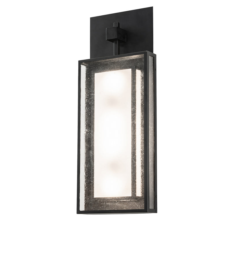 Meyda Tiffany 242382 LED Wall Sconce, Phosphate & Prime/Solar Black