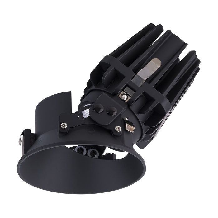 W.A.C. Lighting R4FRAL-930-BK LED Downlight Trimless, Black