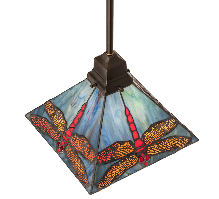 Meyda Tiffany 242746 One Light Pendant, Mahogany Bronze