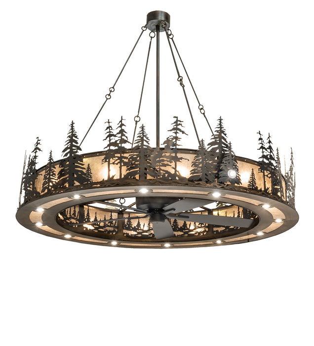 Meyda Tiffany 242839 30 Light Chandel-Air, Dark Burnished Antique Copper