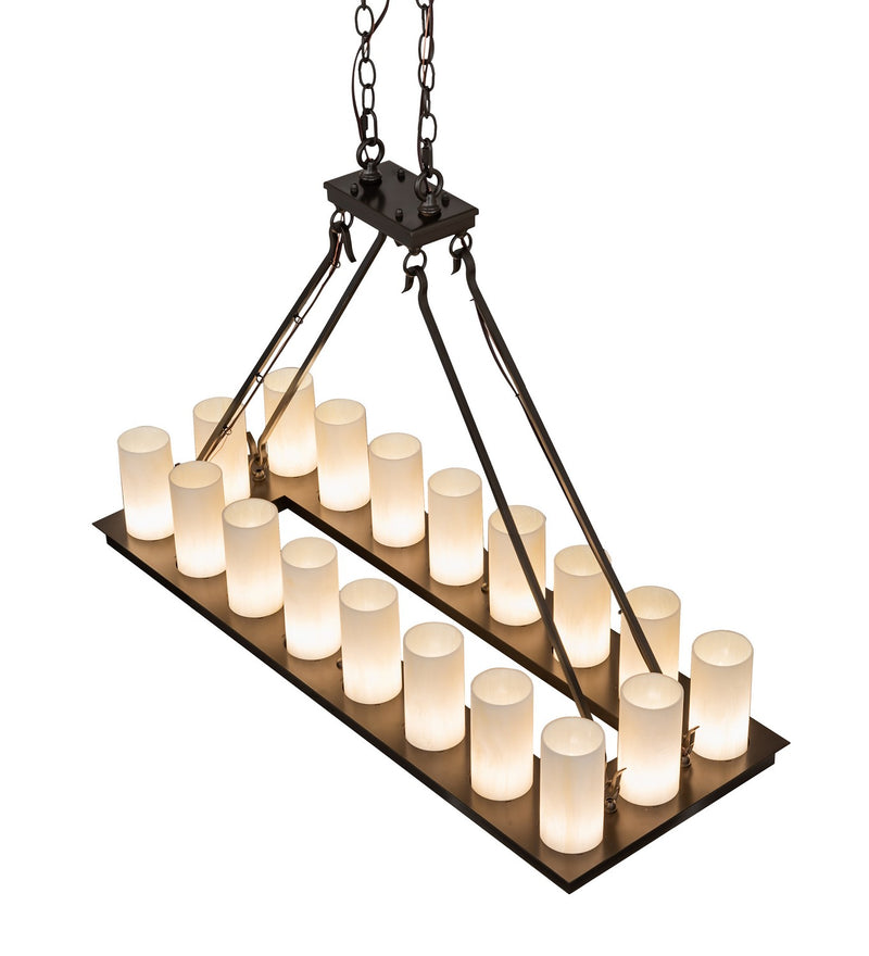 Meyda Tiffany 242984 18 Light Chandelier, Timeless Bronze