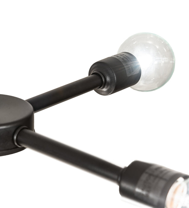 Meyda Tiffany 243083 LED Chandelier, Textured Black
