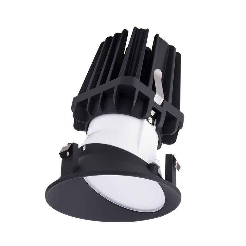 W.A.C. Lighting R4FRWL-WD-BK LED Wall Wash Trimless, Black