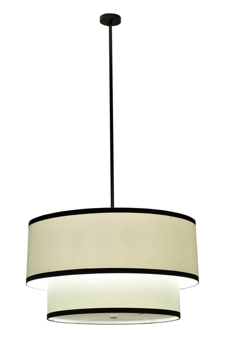 Meyda Tiffany 243366 Three Light Pendant, Timeless Bronze