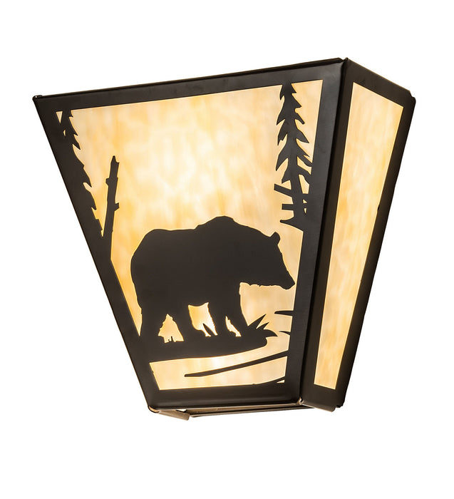 Meyda Tiffany 243391 Two Light Wall Sconce, Timeless Bronze