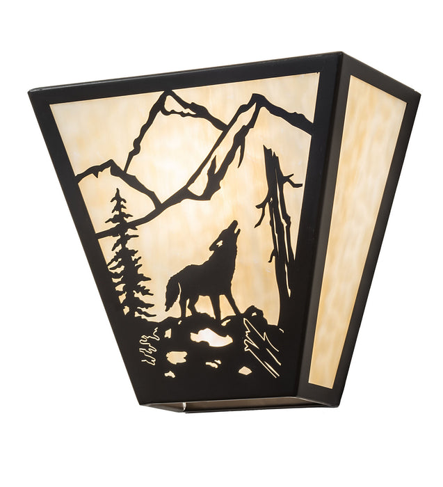 Meyda Tiffany 243392 Two Light Wall Sconce, Timeless Bronze