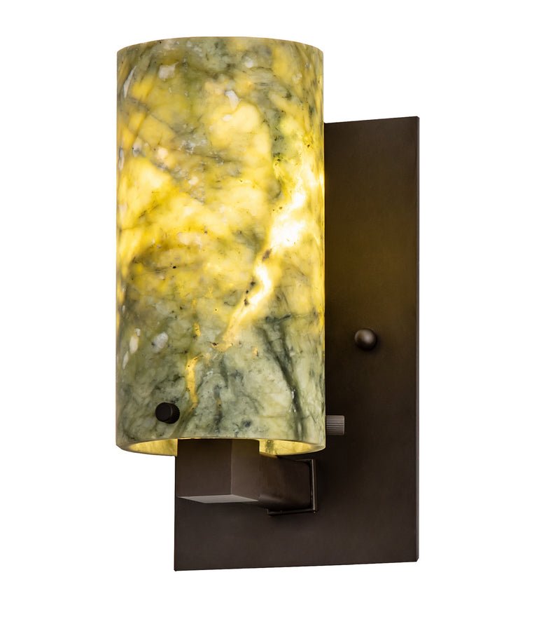 Meyda Tiffany 243528 One Light Wall Sconce, Oil Rubbed Bronze