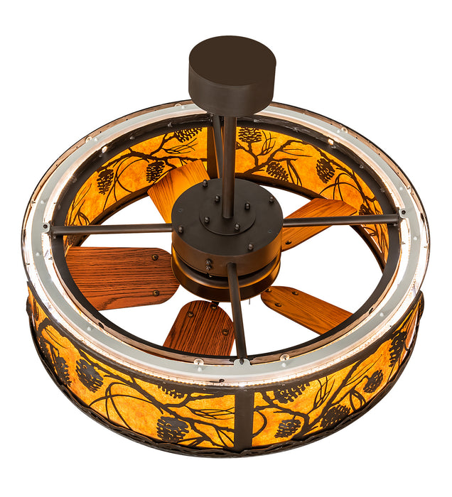 Meyda Tiffany 243611 LED Chandel-Air, Oil Rubbed Bronze