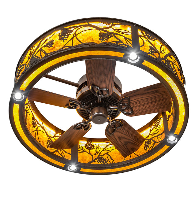 Meyda Tiffany 243611 LED Chandel-Air, Oil Rubbed Bronze