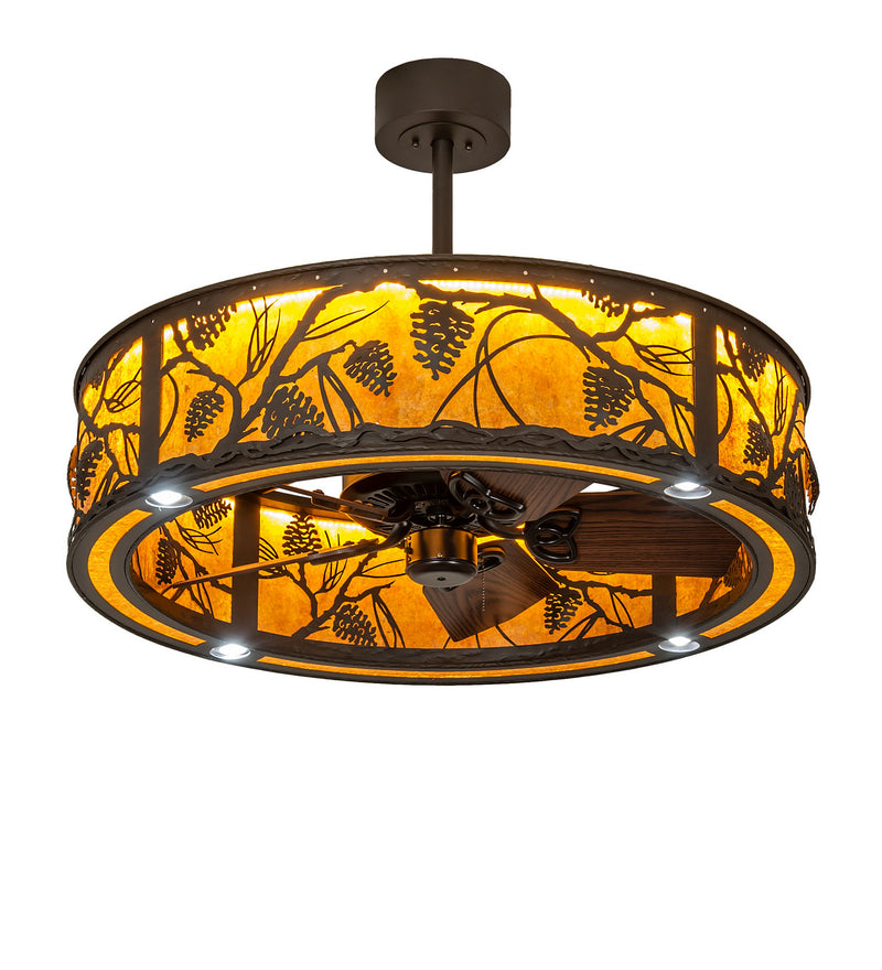 Meyda Tiffany 243611 LED Chandel-Air, Oil Rubbed Bronze