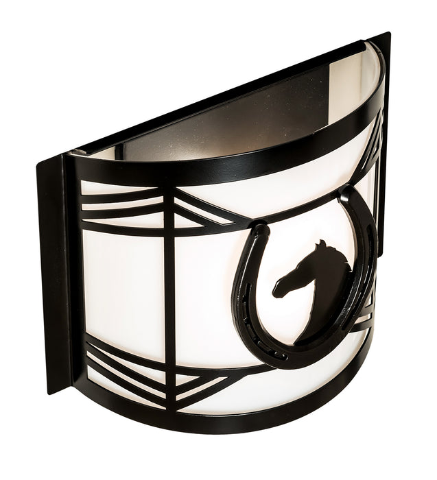 Meyda Tiffany 243614 One Light Wall Sconce, Timeless Bronze