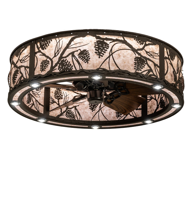 Meyda Tiffany 243635 LED Chandelier, Oil Rubbed Bronze