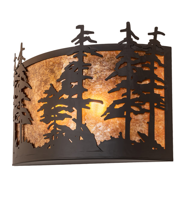 Meyda Tiffany 243680 Two Light Wall Sconce, Oil Rubbed Bronze