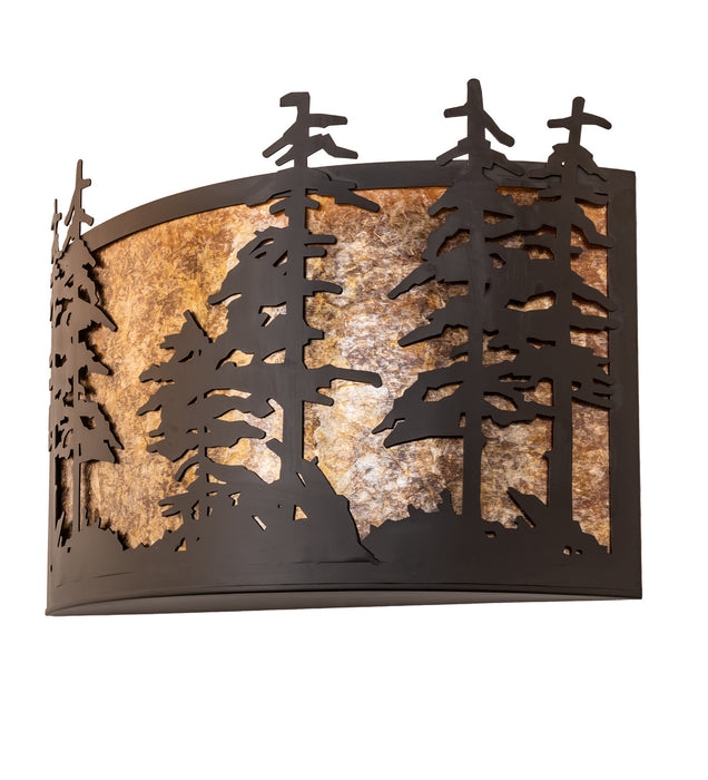 Meyda Tiffany 243680 Two Light Wall Sconce, Oil Rubbed Bronze
