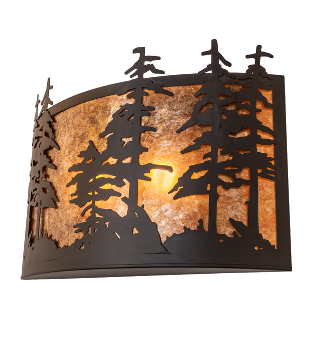 Meyda Tiffany 243680 Two Light Wall Sconce, Oil Rubbed Bronze