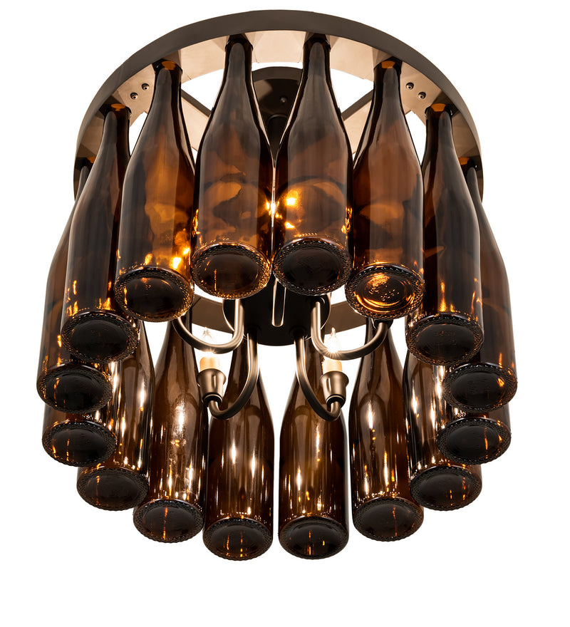 Meyda Tiffany 243695 Five Light Chandelier, Oil Rubbed Bronze