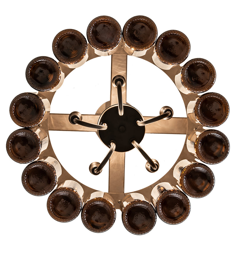 Meyda Tiffany 243695 Five Light Chandelier, Oil Rubbed Bronze