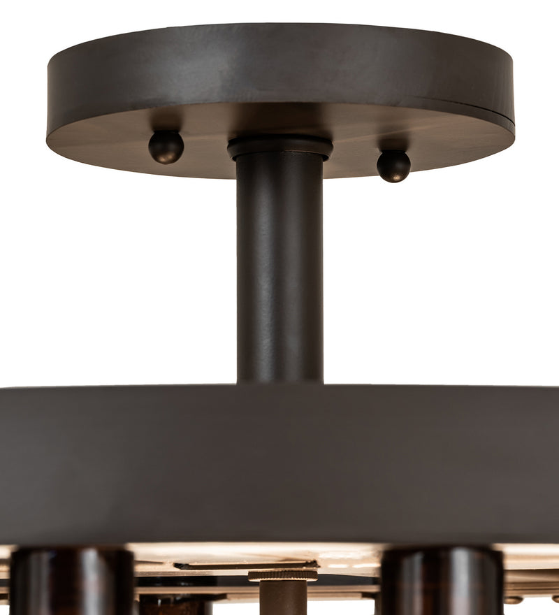 Meyda Tiffany 243695 Five Light Chandelier, Oil Rubbed Bronze