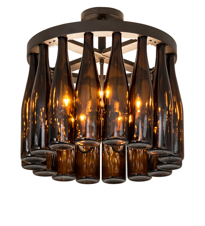 Meyda Tiffany 243695 Five Light Chandelier, Oil Rubbed Bronze