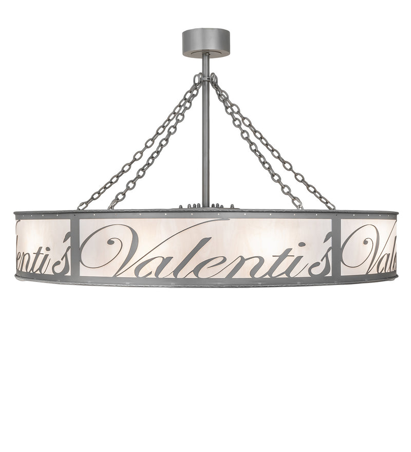 Meyda Tiffany 244087 15 Light Chandel-Air, Nickel Silver