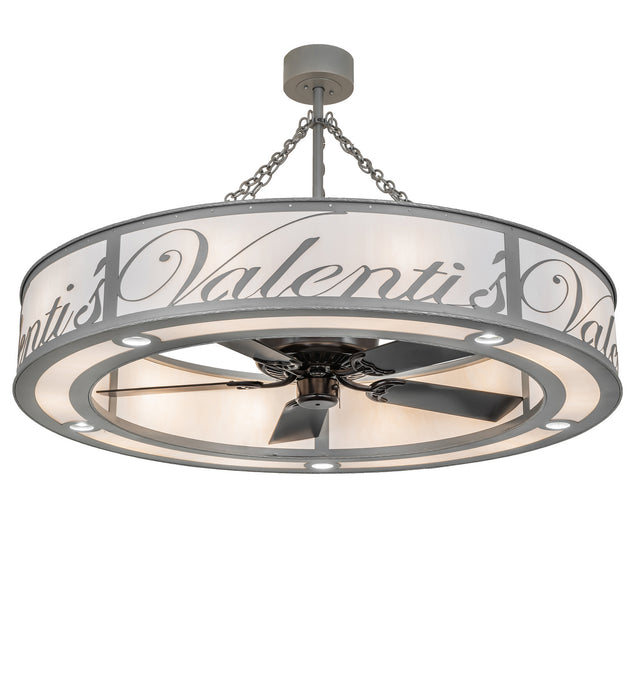 Meyda Tiffany 244087 15 Light Chandel-Air, Nickel Silver