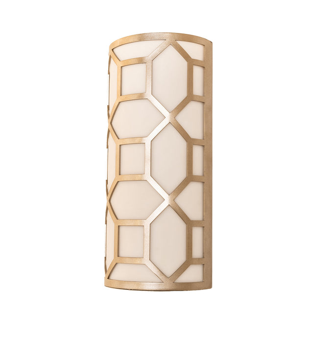 Meyda Tiffany 244130 LED Wall Sconce, Champagne Metallic