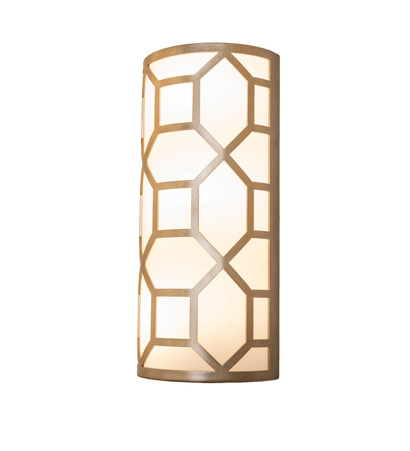 Meyda Tiffany 244130 LED Wall Sconce, Champagne Metallic
