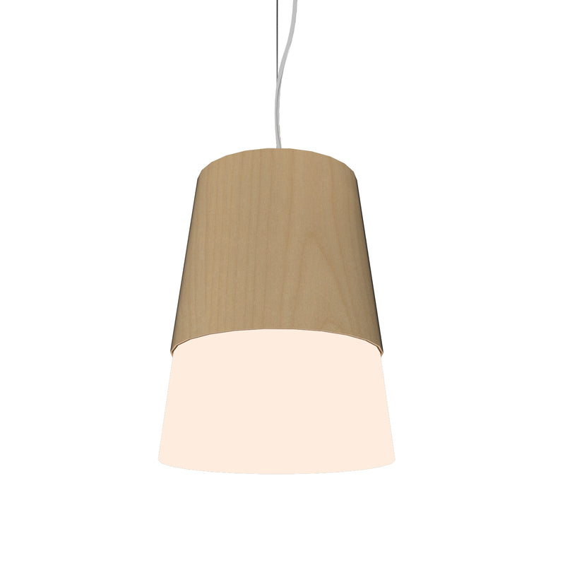 Accord Lighting 264.34 One Light Pendant, Maple