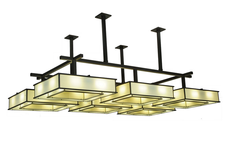 Meyda Tiffany 244305 48 Light Semi-Flushmount, Timeless Bronze